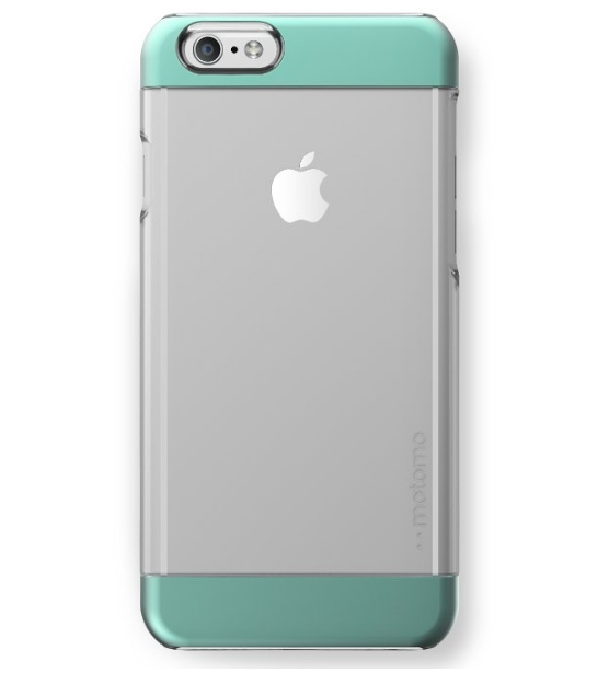 iPhone 6S 6 Case MOTOMO INO Wing iPhone 6 Case Clear Dual Tone Scratch Resistant Two Tone Hybrid Clear mint